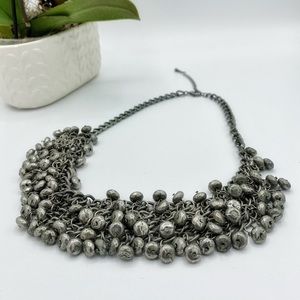 Vintage style metal necklace